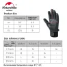 Gants polaires chauds NATUREHIKE : écran tactile, imperméables, hiver